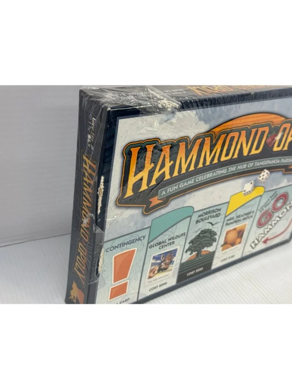 Hammond-opoly  Opoly Monopoly Board Game for Hammond, Louisiana NEW